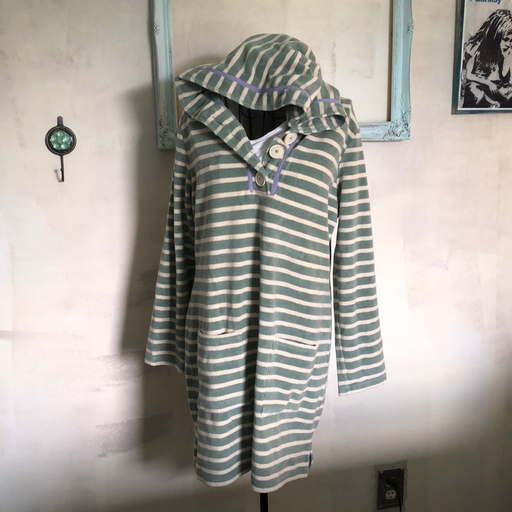 Biden terry cloth dress/coverup EUC